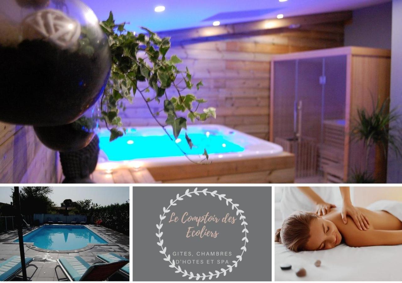 Bed and Breakfast Le Comptoir Des Ecoliers Gemozac Екстер'єр фото